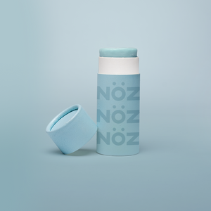  Front facing view  of Noz Teal travel facial moisturizing Sunscreen with SPF protecion